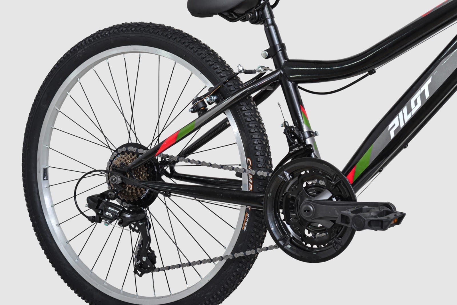 MTB 24 Zoll, Pilot Bike Blaze, Shifters: Shimano Turney 3/7 Speed, Wheels Alloy Rims Double - Image 16