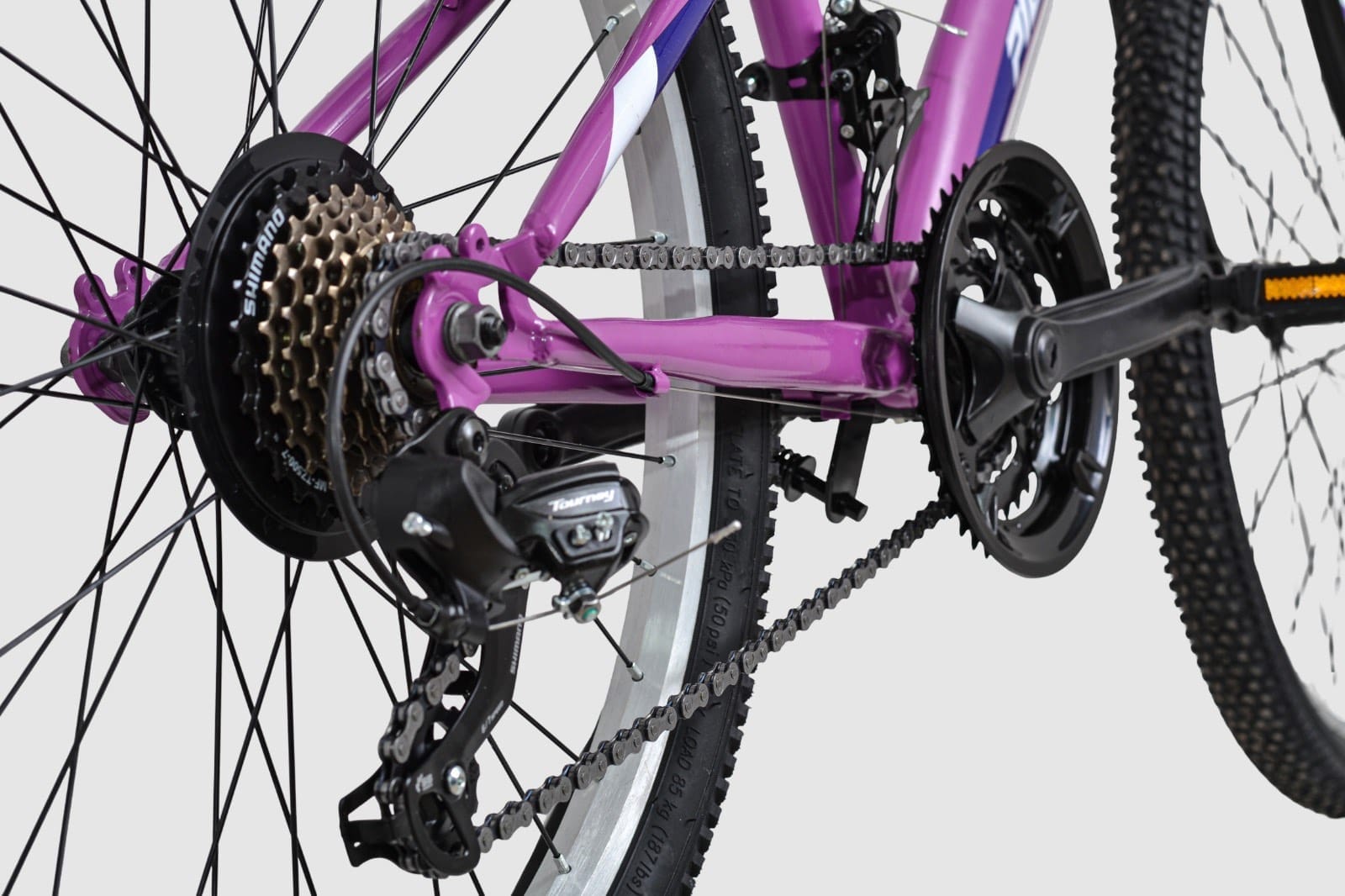 MTB 24 Zoll, Pilot Bike Blaze, Shifters: Shimano Turney 3/7 Speed, Wheels Alloy Rims Double - Image 5