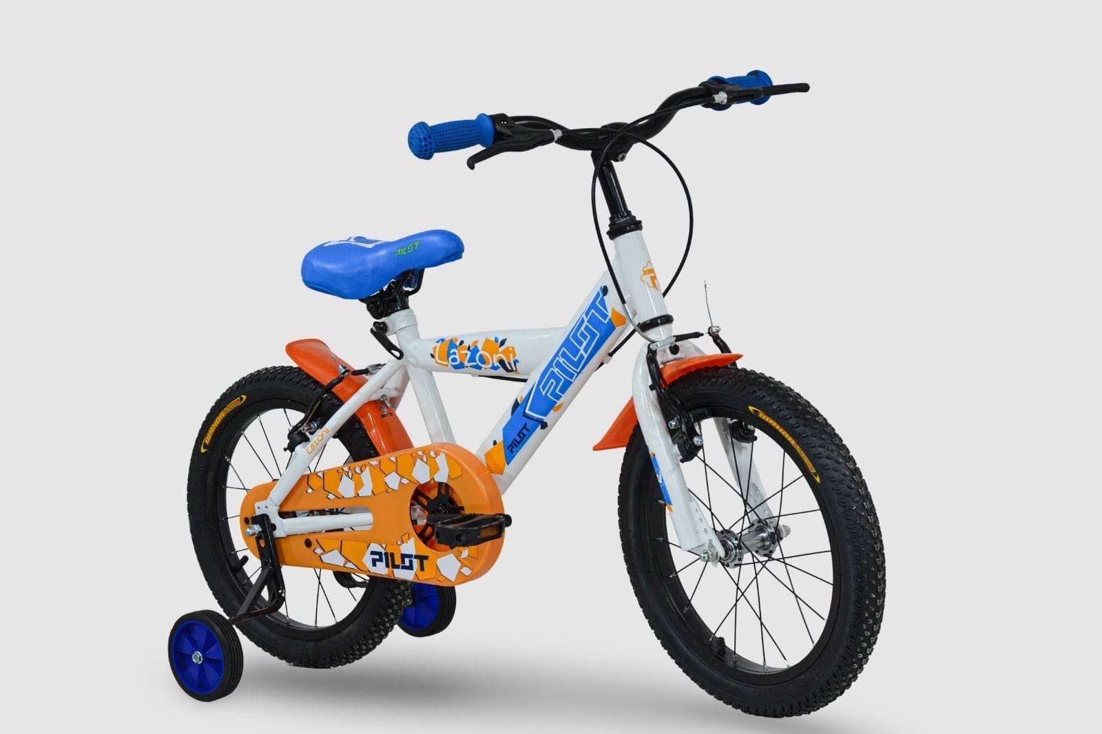 Kids Bike 16 Zoll, Pilot Bike Lazoni White, Speed 1S, Front Brake V-BRAKE Rear Beake V-BRAKE - Image 2