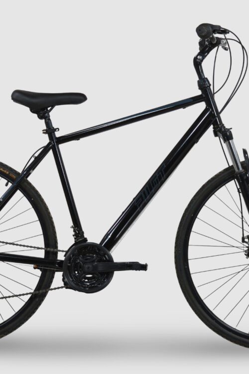 Trekking Bike 700C, Pilot Bike Rogner Black D Brake, Shifters: Shimano 3/7 Speed, Wheels Alloy Rims Single