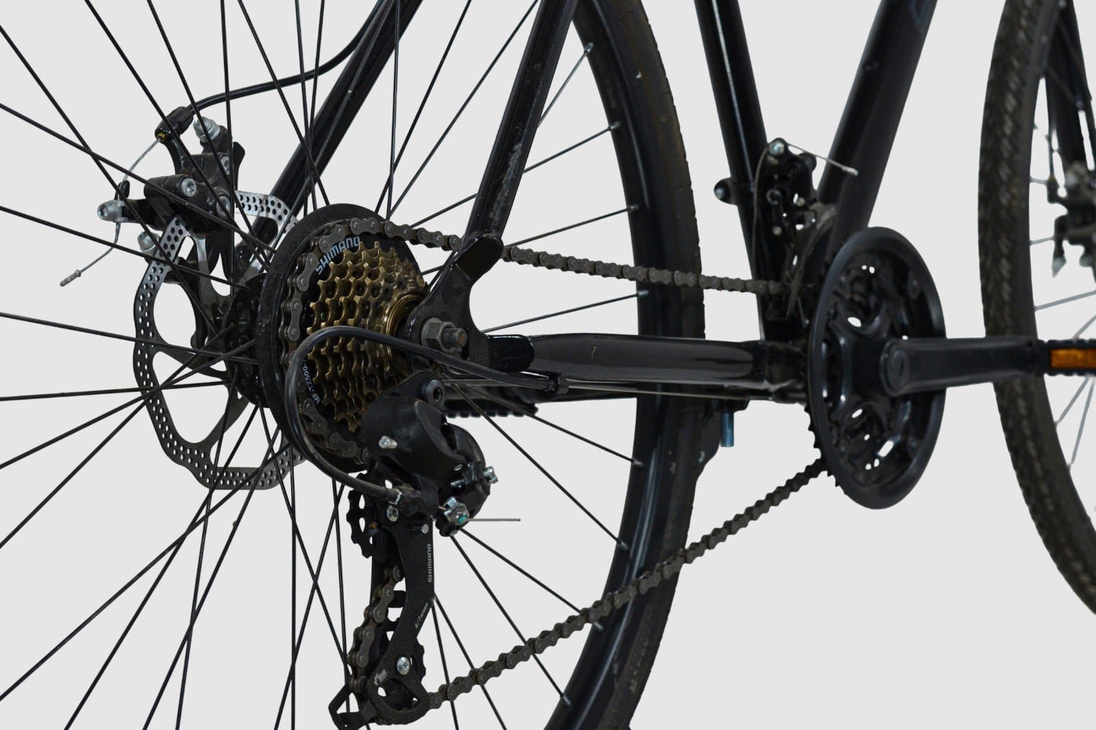 Trekking Bike 700C, Pilot Bike Rogner Black D Brake, Shifters: Shimano 3/7 Speed, Wheels Alloy Rims Single - Image 4