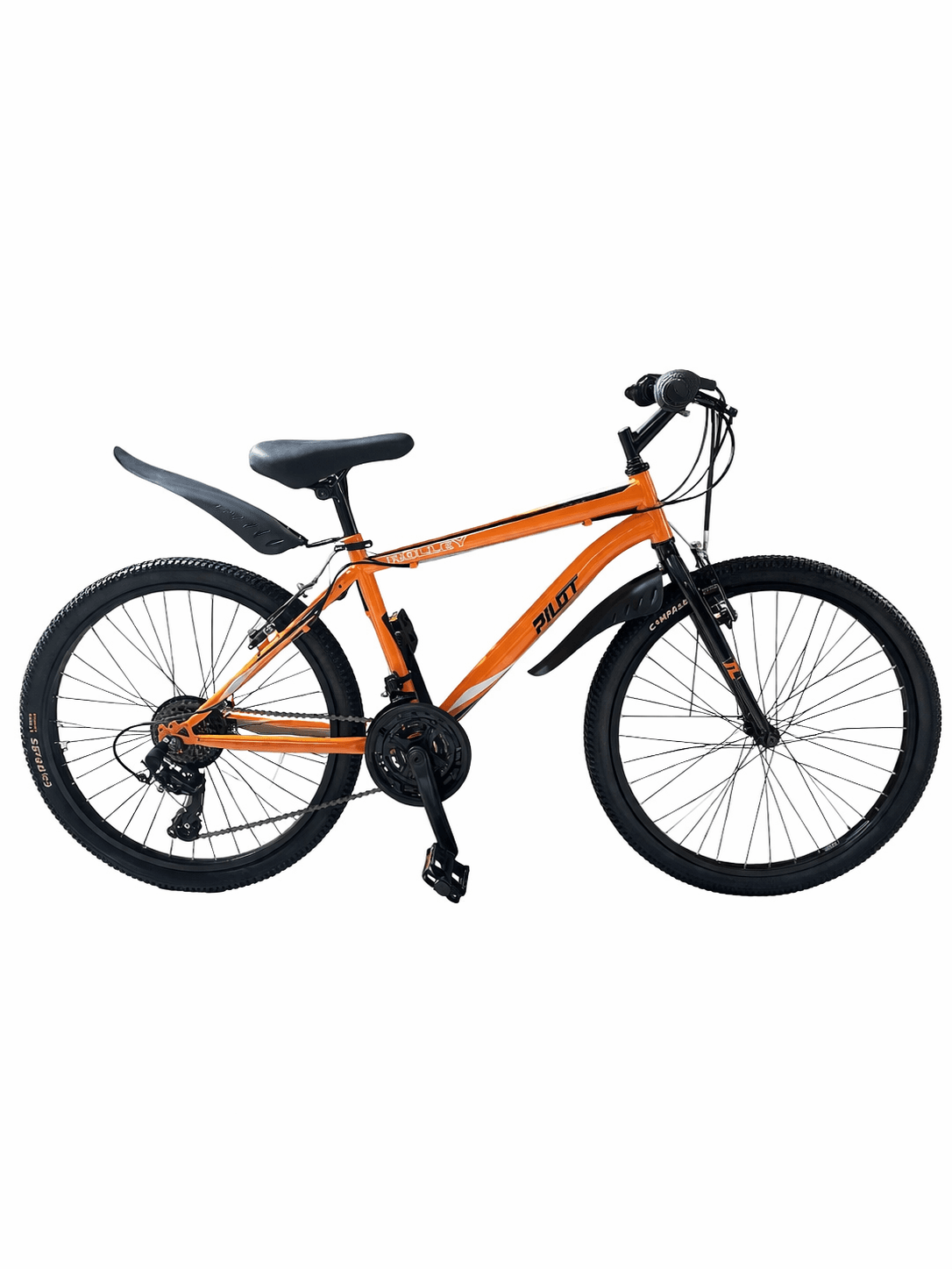 MTB 24 Zoll, Pilot Bike Rolley, Shifters: Shimano 3/7 Speed, Wheels Alloy Rims Single Tires 1.95